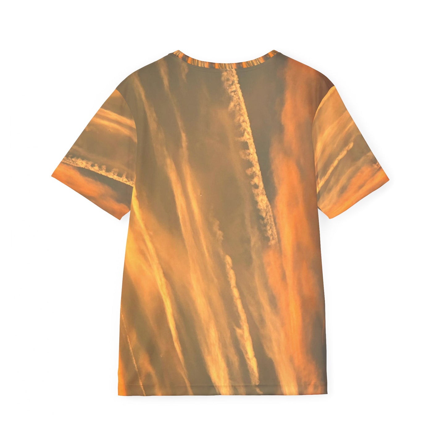 "Orange Rays" Men's Sports Jersey (AOP)