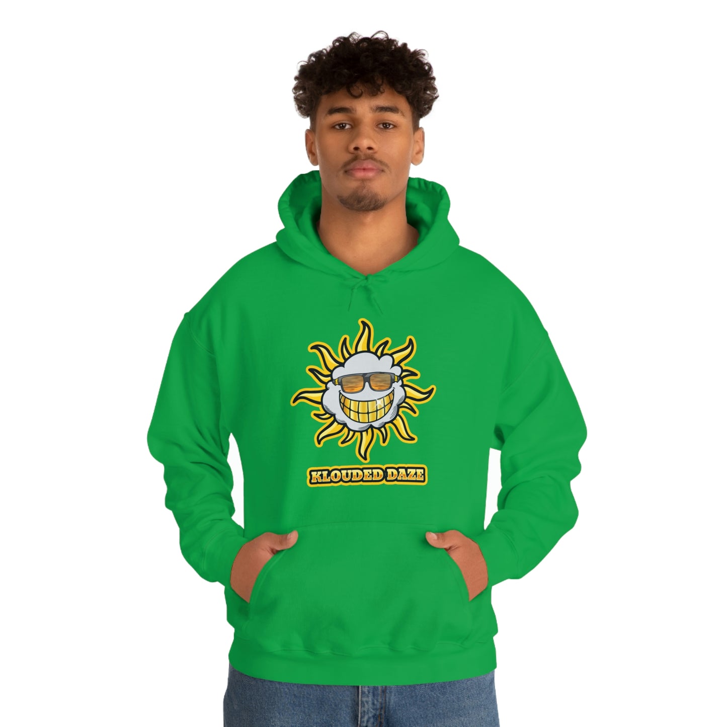 KLOUDED DAZE "GOLD" ATHELTIC HOODIE