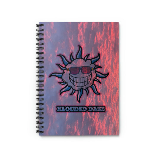'Purple Daze" Inspirational Notebook