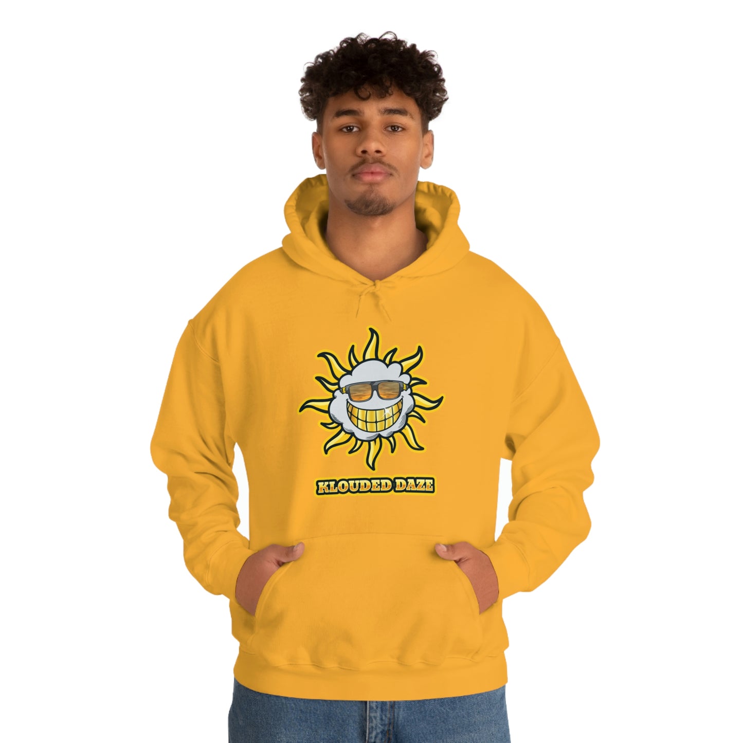 KLOUDED DAZE "GOLD" ATHELTIC HOODIE
