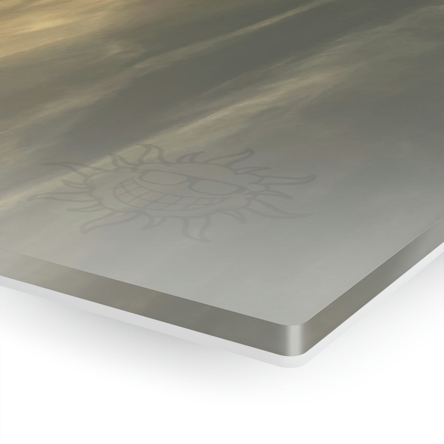 "Grey & Yellow" Acrylic Print