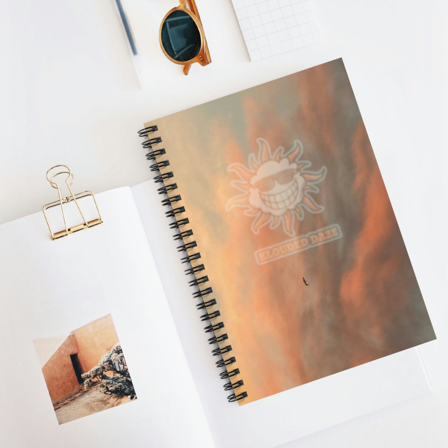 "Going Up" Inspirational Notebook