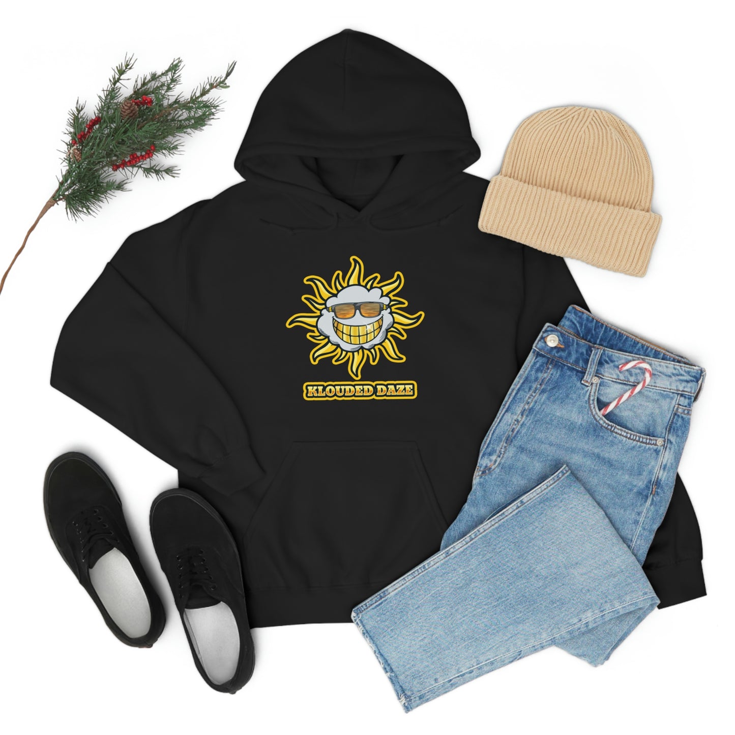KLOUDED DAZE "GOLD" ATHELTIC HOODIE