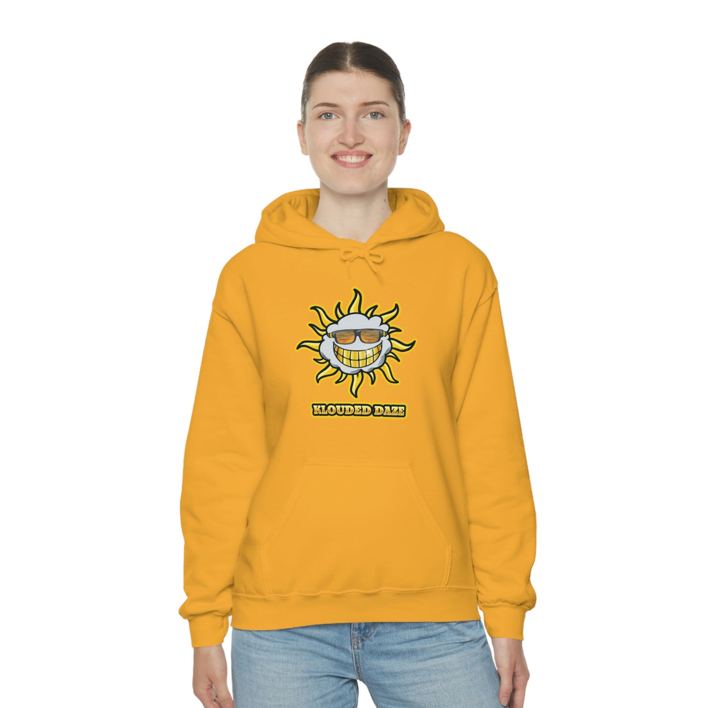 KLOUDED DAZE "GOLD" ATHELTIC HOODIE